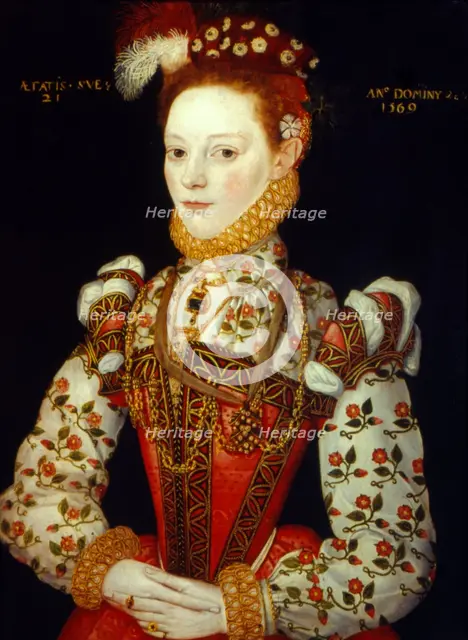 'A Young Woman', 1569. Artist: Anon
