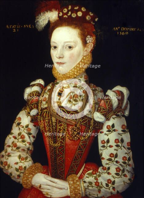 'A Young Woman', 1569. Artist: Anon