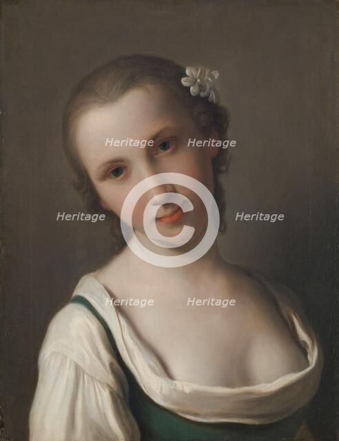 A young Woman, 1756-1762. Creator: Pietro Rotari.