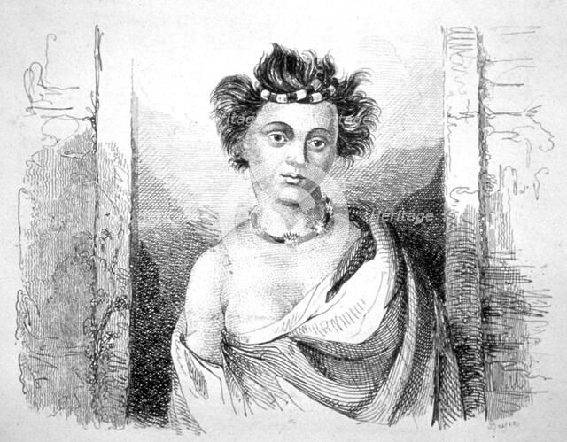 'A Young Girl from the Sandwich Isle', 18th century. Artist: John Webber