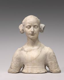 A Young Lady, 1450/1475, with later alterations. Creator: Unknown