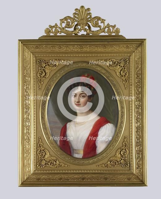 A Young Lady, 1759-1832. Creator: Jean Baptiste Jacques Augustin.