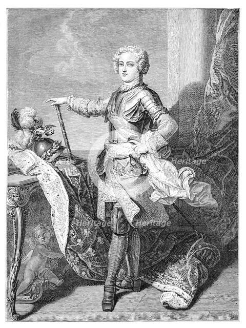 A Young Louis XV, (1885). Artist: Larmessin