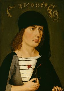 A Young Man, 1486. Creator: Michael Wolgemut