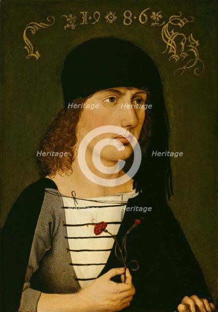 A Young Man, 1486. Creator: Michael Wolgemut.