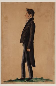 A Young Man, c1820. Creator: Jacob Maentel