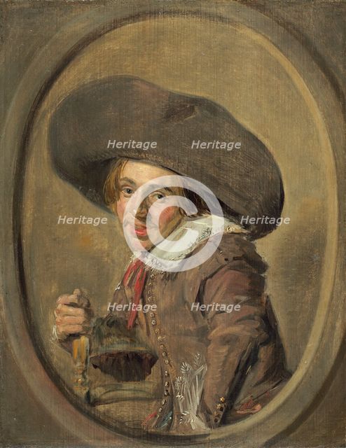 A Young Man in a Large Hat, 1626/1629. Creator: Frans Hals.