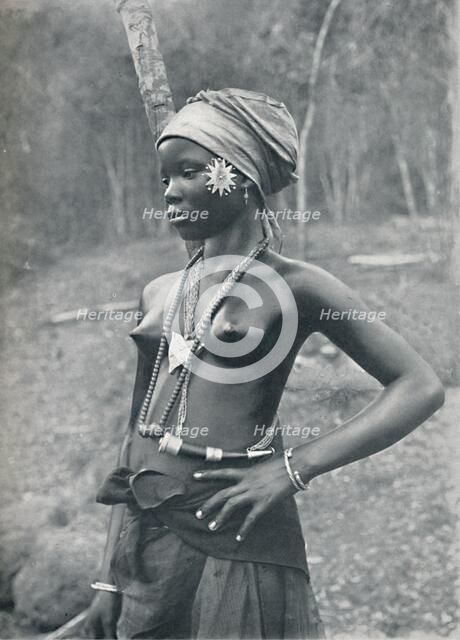 A young Mende girl, Eastern Sierra Leone, 1912. Artist: Cecil H Firmin.