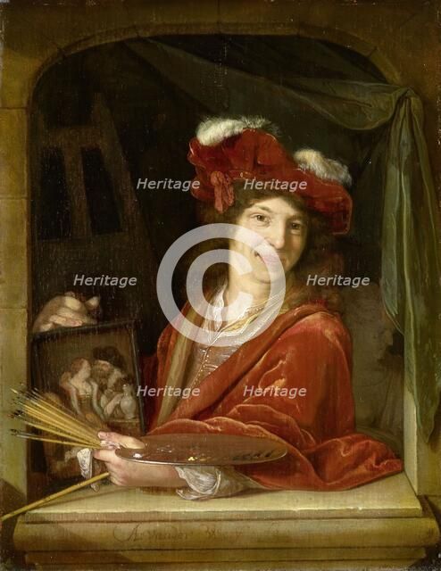 A young Painter, 1670-1690. Creator: Adriaen van der Werff.