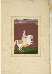 A Young Prince on Horseback, c. 1720/30. Creator: Unknown