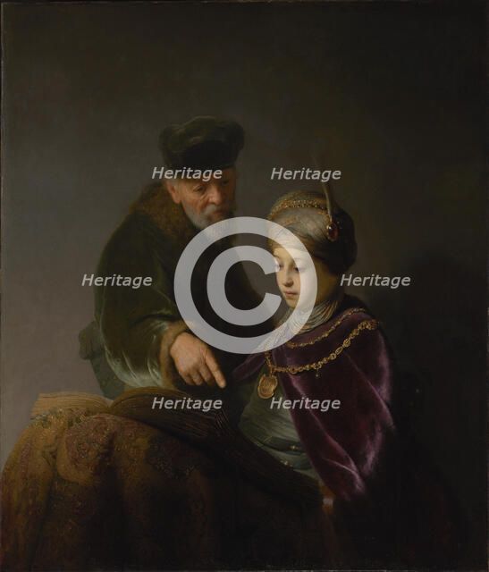 A Young Scholar and his Tutor, about 1629-1630. Creator: Workshop of Rembrandt Harmensz. van Rijn.