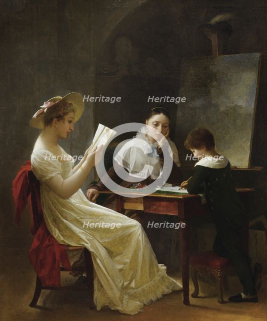 A Young Sketcher, ca 1820. Artist: Gérard, Marguerite (1761-1837)