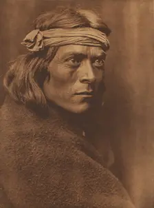 A Zuñi Governor, 1925. Creator: Edward Sheriff Curtis