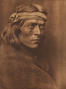 A Zuñi Governor, 1925. Creator: Edward Sheriff Curtis