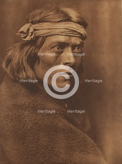 A Zuñi Governor, 1925. Creator: Edward Sheriff Curtis.