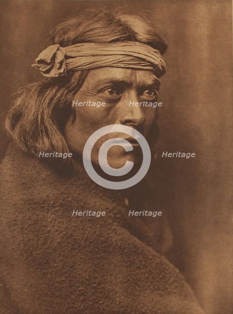 A Zuñi Governor, 1925. Creator: Edward Sheriff Curtis.