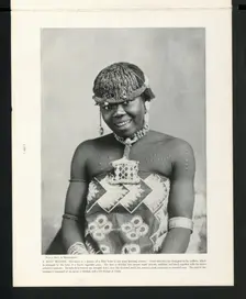 A Zulu Maiden, South Africa, c1899. Creator: John Middlebrook