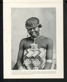 A Zulu Maiden, South Africa, c1899. Creator: John Middlebrook