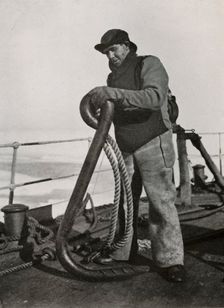 'A.B. Cheetham, (The boatswain of the Terra Nova) c1910–1913, (1913). Artist: Herbert Ponting