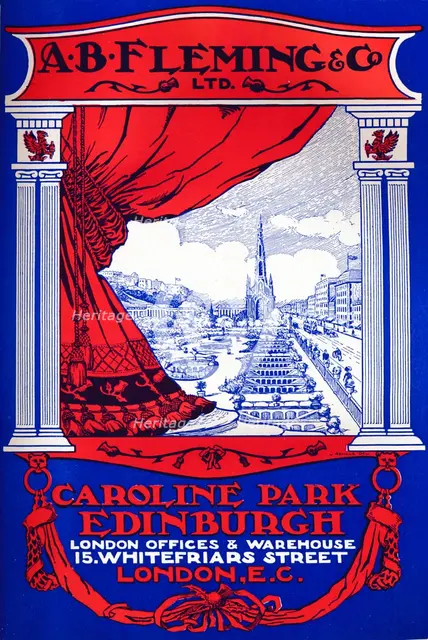 'A.B. Fleming & Co. Ltd. advert', 1910. Artist: Unknown.