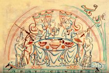 A banquet, 11th century (1892)