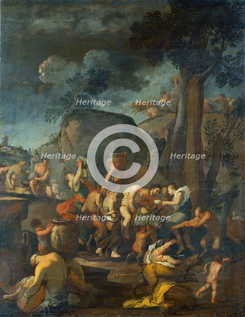 A Bacchanal, c1665. Creator: Giulio Carpioni.