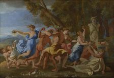 A Bacchanalian Revel before a Herm, 1632. Artist: Poussin, Nicolas (1594-1665)