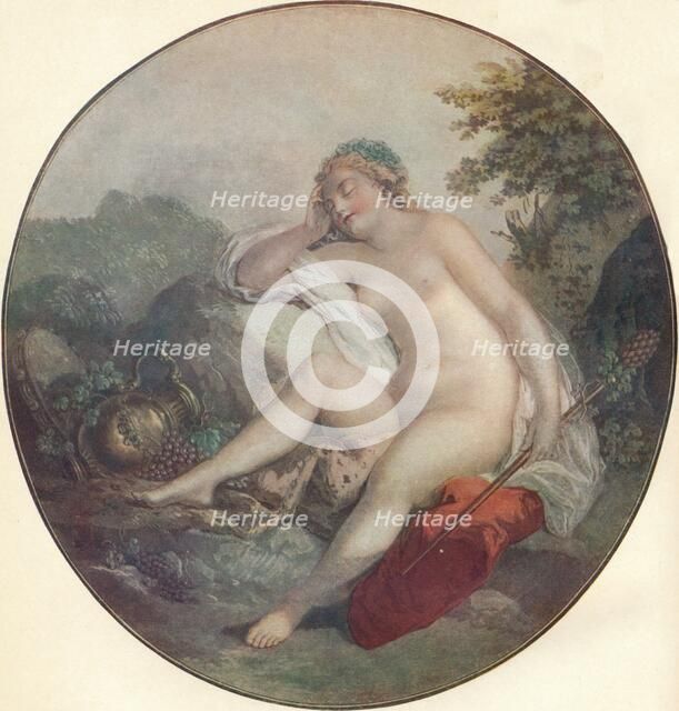 'A Bacchante', 18th century. Artist: Francois Boucher.
