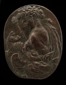 A Bacchante, late 15th or early 16th century. Creator: Master of the Martelli Mirror