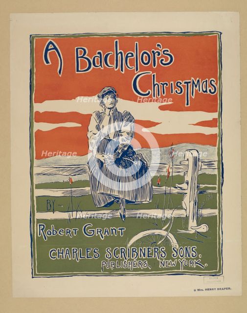 A bachelor's Christmas, c1895 - 1911. Creator: Unknown.