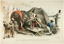 A Bad Case of Consumption, from Puck, 1890. Creator: Joseph Keppler