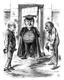 A Bad Example 1878.Artist: Swain