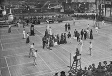 A Badminton Tournament at the Crystal Palace 1902, (1903). Artist: Russell & Sons
