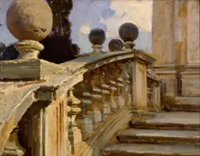 A Balustrade, c1880-1920. Artist: John Singer Sargent