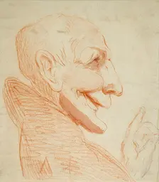 A Bald-headed Ecclesiastic, between 1625 and 1713. Creator: Unknown