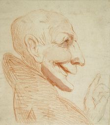 A Bald-headed Ecclesiastic, between 1625 and 1713. Creator: Unknown