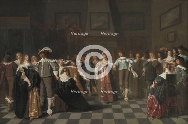 A Ball, 1643. Creator: Dirck Hals.