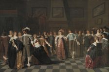 A Ball, 1643. Creator: Dirck Hals