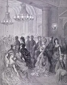 A Ball at the Mansion House 1872. Artist: Journard