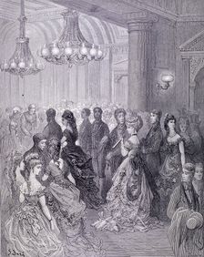 A Ball at the Mansion House 1872. Artist: Journard