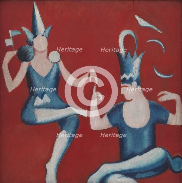 A ballet scene, 1920-1921. Creator: Giersing, Harald (1881-1927).