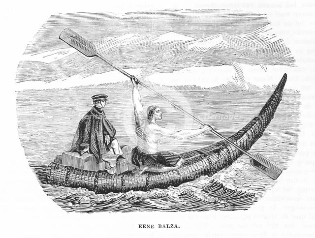 A balsa, 1839.  Creator: Unknown.