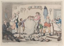 A Barber's Shop, 1811., 1811. Creator: Thomas Rowlandson