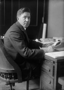 A. Barkman, Department of Labor, 1918. Creator: Harris & Ewing