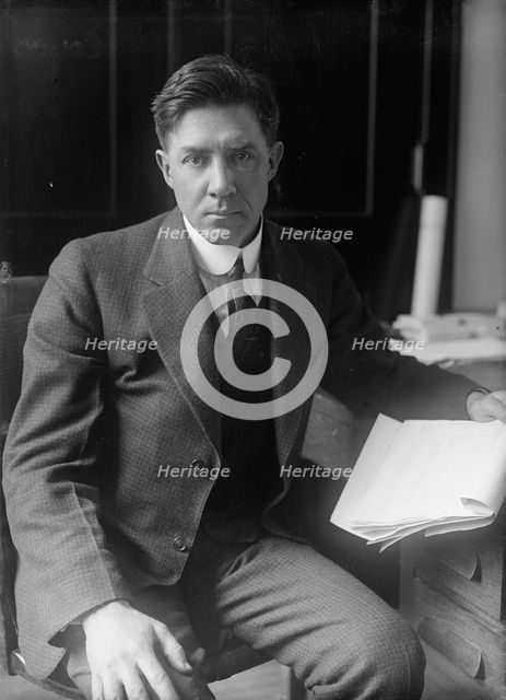 A. Barkman, Department of Labor, 1918. Creator: Harris & Ewing.
