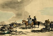 A Bas Le Manteau, or The Murmer of the French Grand Army...1812 (1921). Creator: Matthew Dubourg