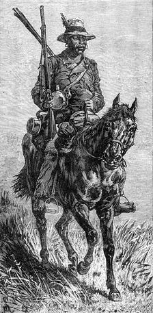 A Basuto scout, 1881. Creator: Unknown
