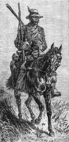 A Basuto scout, 1881. Creator: Unknown