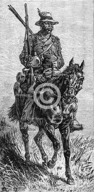 A Basuto scout, 1881. Creator: Unknown.