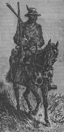 A Basuto Scout c1880